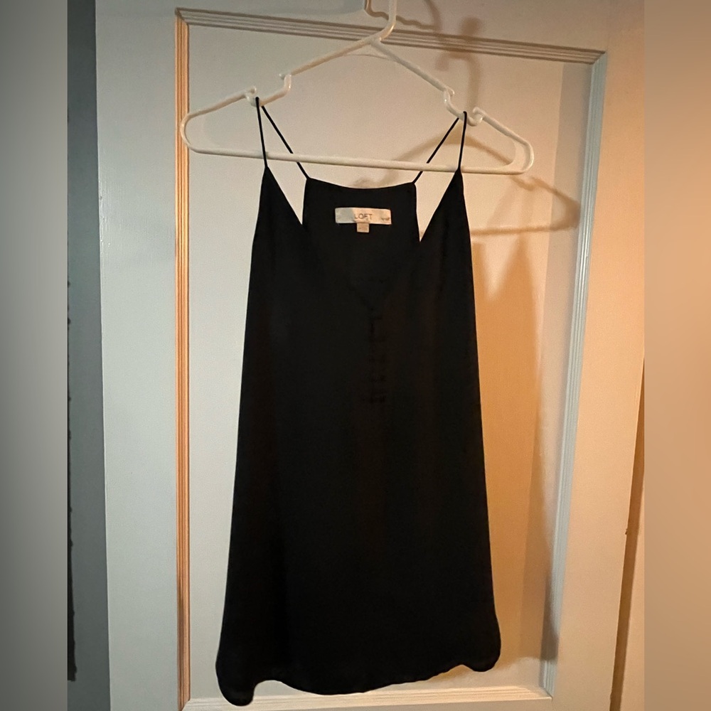 LOFT Classic Black Camisole Top